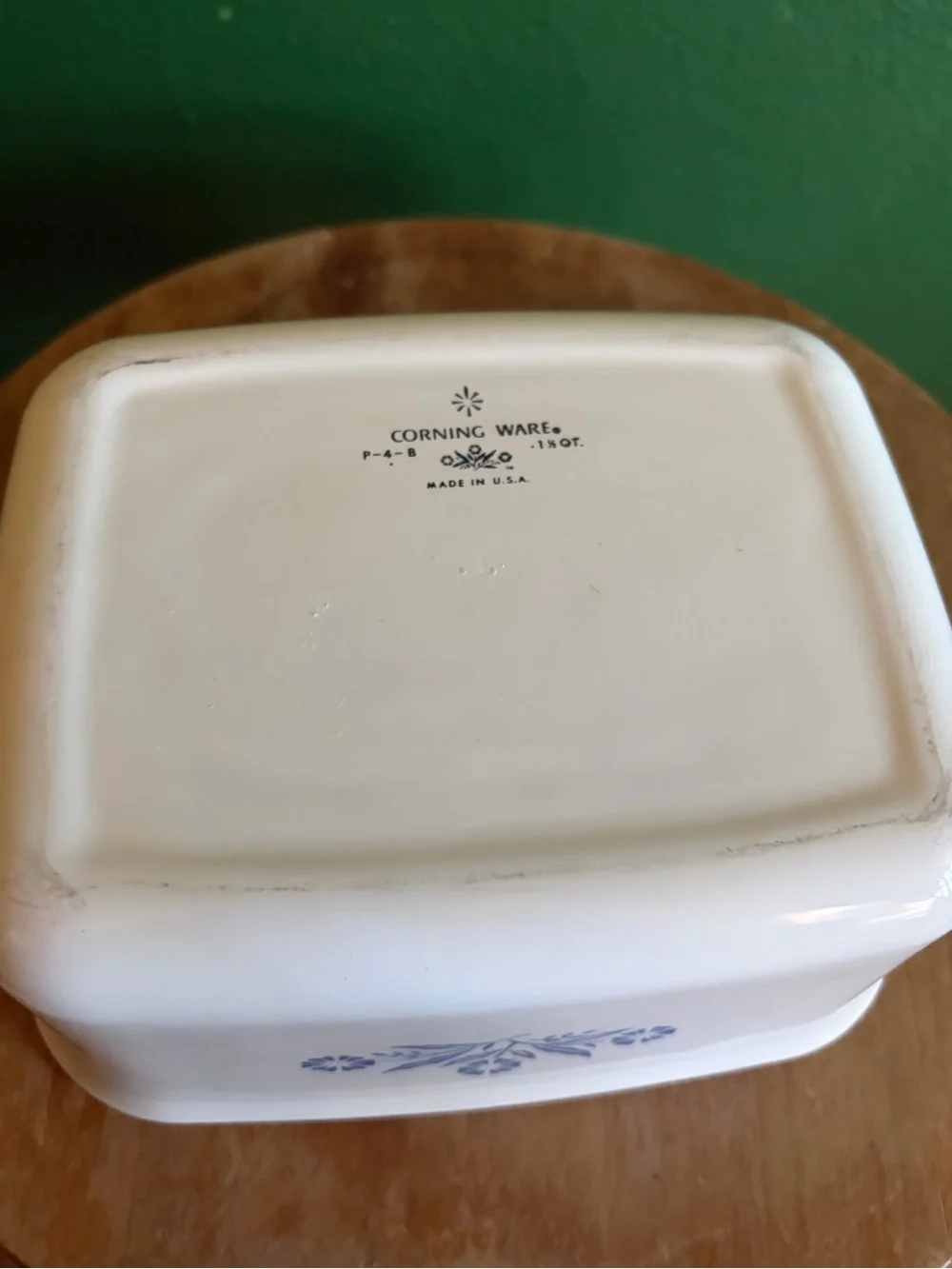 Corning Blue Cornflower casserole dish 1.5 quart